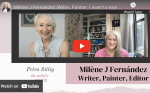 Petra Sittig of The Artist's VOICE interviewed Milène Fernandez on June 22, 2023.