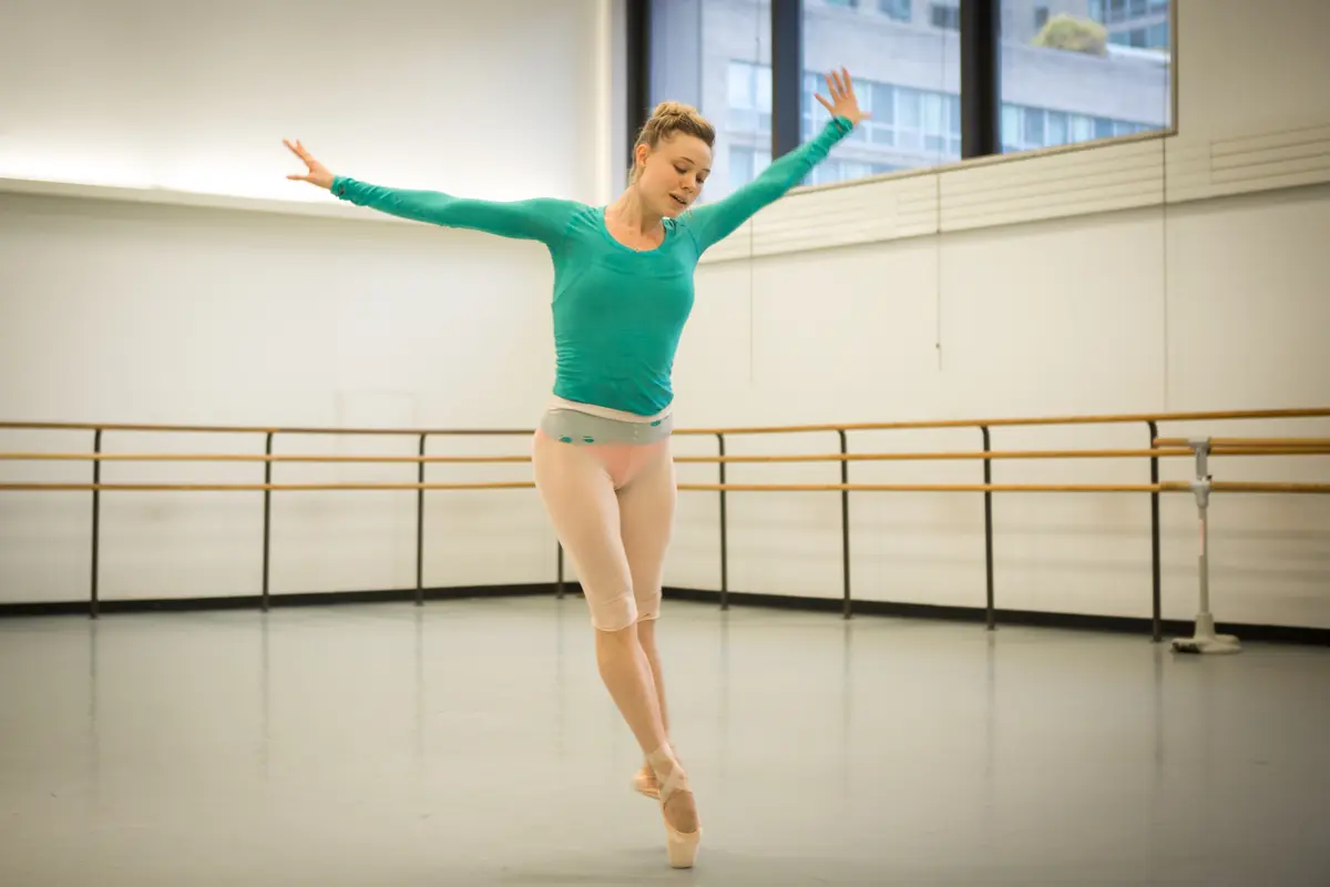 Sara Mearns rehearses parts of "George Balanchine's The Nutcracker," in a studio at Lincoln Center's Rose Building on Nov. 19, 2015. Benjamin Chasteen/Epoch Times